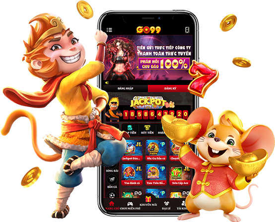 Hình ảnh tiền vàng và biểu tượng jackpot lớn, tượng trưng cho cơ hội thắng lớn tại Lucky 8.