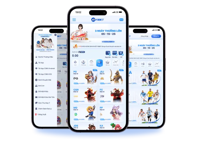 Hình ảnh tổng hợp các trò chơi đa dạng trên Lucky 8 bao gồm cá cược thể thao, bắn cá và nổ hũ